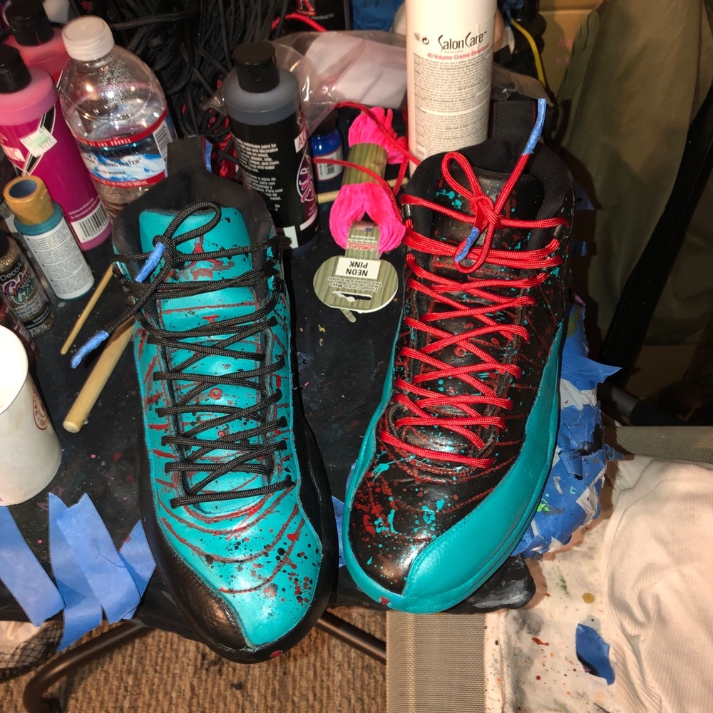 Custom Jordan 12 gamma (sold)